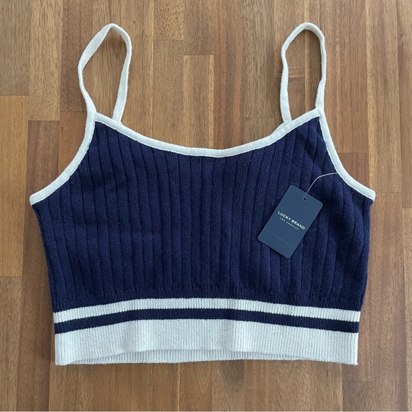 Lucky Brand Knit Rib Sweater Tank - NWT! - Picture 7 of 7